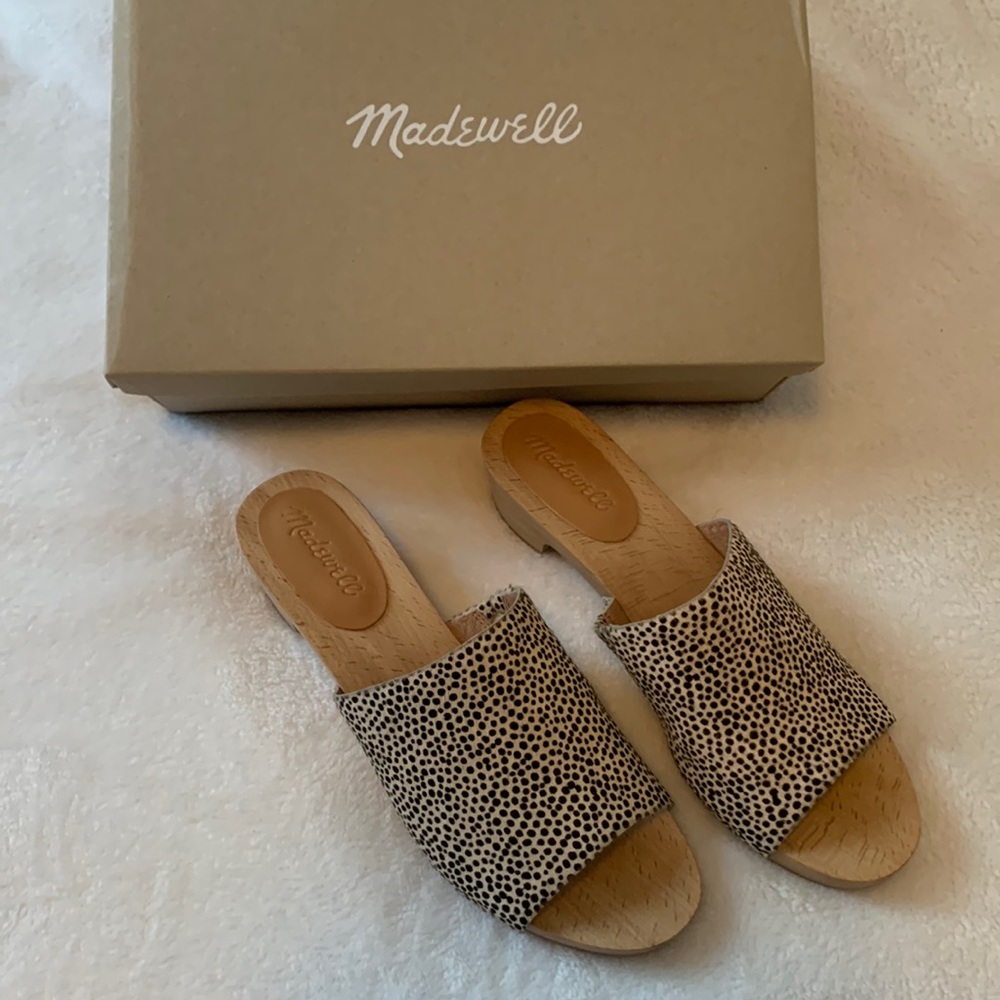 Madewell Clog Slide- Size 8